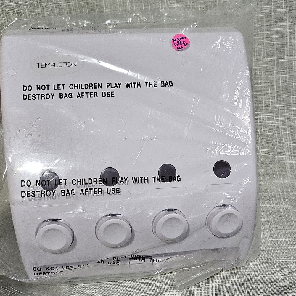 Templeton Four Chamber Shower Soap, Shampoo, Conditioner, Lotion Dispenser